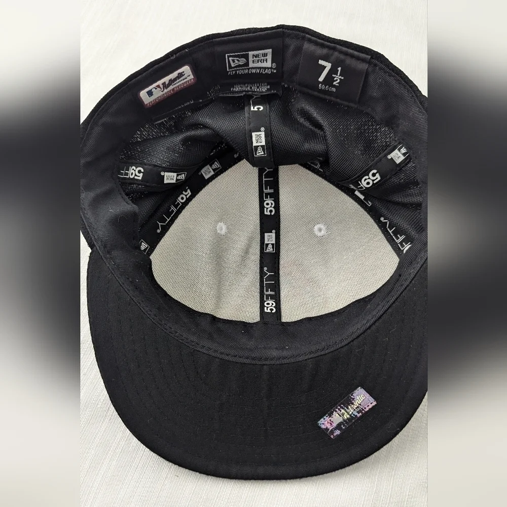 Miami Marlins Hat Cap New‎ Era 59FIFTY Baseball 7 1/2